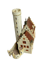 Faller 232242 Spur N Wasserburg Burg Schloss gebaut TOP