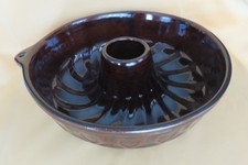 Alte  Keramik  Kuchenform  Gugelhupf   Top Erhaltung