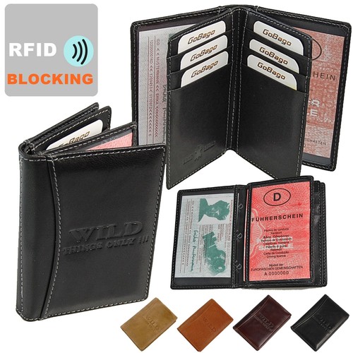 Wild rfid ausweisetui leder - wild,