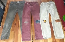 3er Set Jeanshosen Jeans Cord