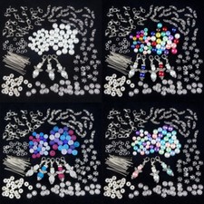 Bastelset 25 Schutzengel Glücksbringer Fee Perlen Engel Basteln Gastgeschenk E6S