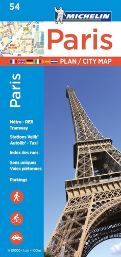 Michelin stadtplan paris - michelin, 1