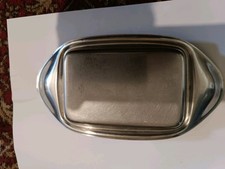 Butterdose Edelstahl Butterglocke Butterbehälter Butterschale