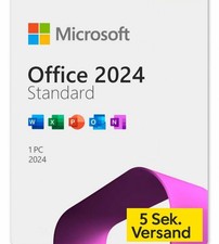 MS Office 2024 Standard Vollversion Key Sofort per Email Versand, Download