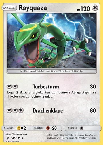 Pokemon rayquaza 106 145 - pokemon,