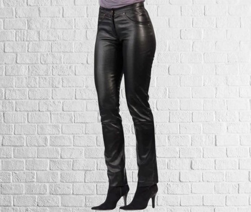 Damen weich schwarz lammleder - damen,