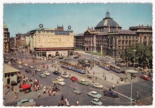 AK München. Stachus mit Justizpalast, Bayern, 1960, gelaufen