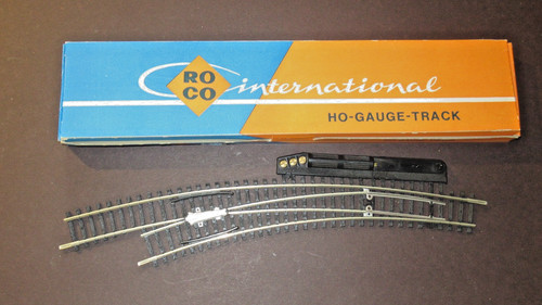 Roco bogenweiche mit elektr - roco,