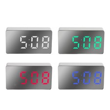 LED Digitaler Wecker Datum Tragbare Schlafzimmer Große Zahl Tischuhren