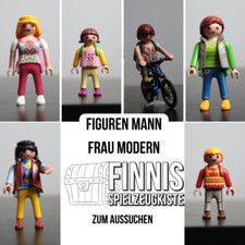 Playmobil Figur Mann Frau Modern Life Fun Kind Schule Hippie Mutter Aussuchen