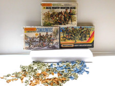 Matchbox Figuren Soldaten  P5006 P5008 P5009 WW2  Infantry 1/76 Plastik