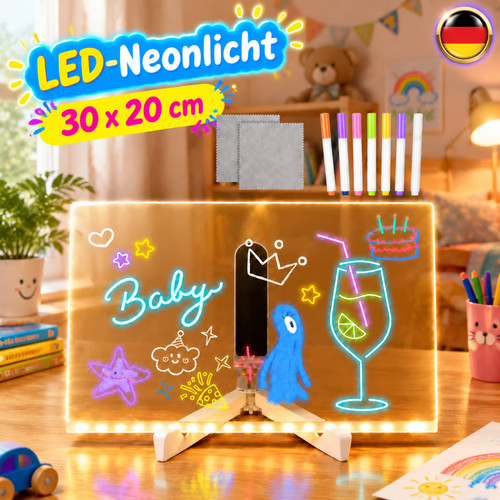 Leuchtendes led zeichenbrett - led,