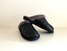 Hausschuhe unisex schwarz Gr.42-43