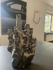 Vase Design Objekt Pols Potten Silber