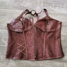 Korsage  Schnürung und