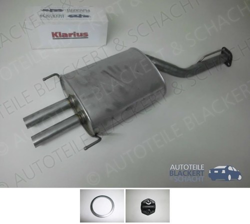 Auspuff endtopf anbauteile - auspuff, +