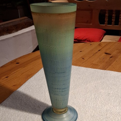 Konische kunstglasvase aus - kunstglasvase,