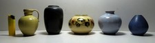 5 Vasen  Keramik  Vintage