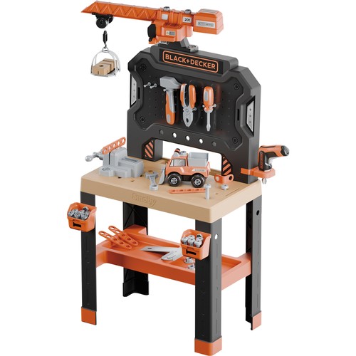 Smoby black decker werkbank - smoby, black+decker