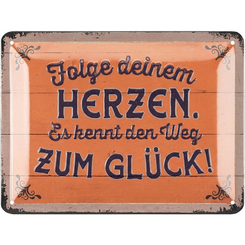 Retro blechschilder vintage - blechschilder,,