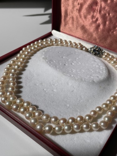 Perlenkette echtschmuck - perlenkette,