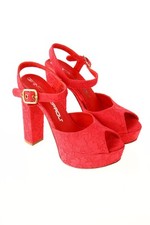 GIANCARLO PAOLI Sandaletten Spitze 40 korallenrot NEU