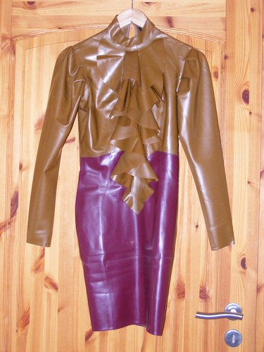 Libidex latex minikleid - latex,
