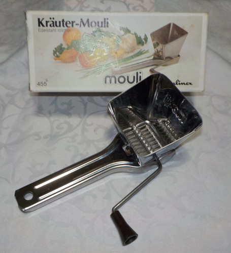 Kräuter mouli edelstahl - -,