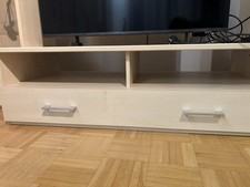 Wohnwand Helle Brauntöne Viel