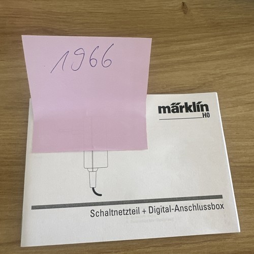 Märklin schaltnetzteil - schaltnetzteil, +