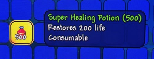 Terraria game item 500 - in,