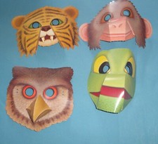 3-D Gesicht Maske - Affe -