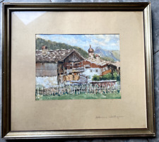 ::AQUARELL MOTIV AUS WALLGAU