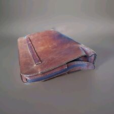 Echtleder Aktentasche Vintage Leder Tasche Cognac Braun