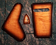 prs truss rod cover, Elektro und Tremolofachabdeckung flame maple set