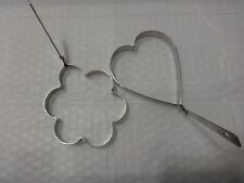 Spiegelei  - Formen - Küchenprofi " -  - Edelstahl - 2 Stück, K`B