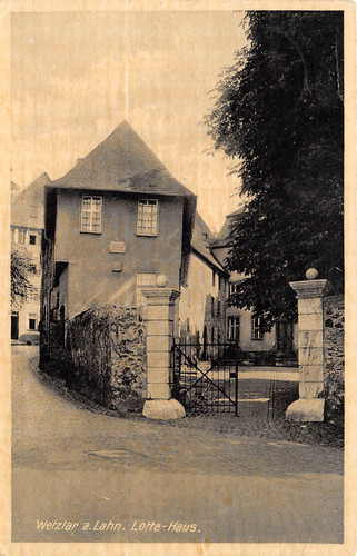 Lotte haus wetzlar - ak,