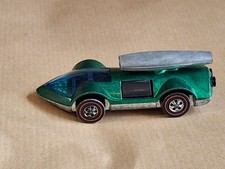 Hot Wheels Redliner: Rocket Bye Baby grünmetallic