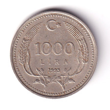 Türkei 1000 Lira 1993
