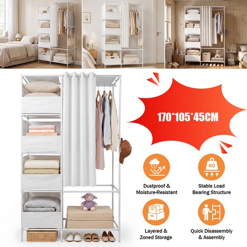 Einfacher stoffschrank hohe - stoffschrank,
