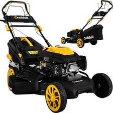 Craftfull Rasenmäher Benzin Elektrostarter Mäher 4in1 Schnittbreite 53cm 6 PS
