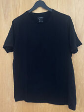 schwarzes T-Shirt Herren Livergy - Gr. L