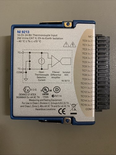 National instruments 9213 - instruments, ni