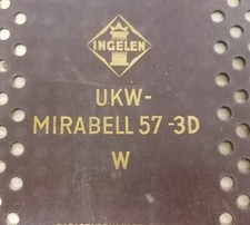 Röhrenradio Rückwand Ingelen Mirabell 57 -3D (5312)