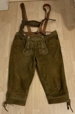 Trachtenlederhose Herren Lederhose Oktoberfest Gr. 52