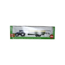 Siku 1863 New Holland Traktor +Viehanhänger Super-Serie unbespielt 1/87 in Ovp 