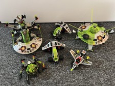LEGO Space UFO Sammlung Konvolut u.a. Warp Wing Fighter Cyber Saucer 1997 1998