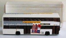 Wiking  H0 731 - MAN Doppeldeckbus 50 Jahre Luftbrücke der BVG Berlin in OVP