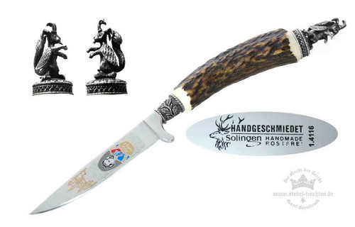 Trachtenmesser hirschhorngriff - trachtenmesser,
