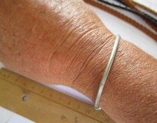 Schlangenkette Indien Silber